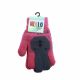 Guante infantil con dibujo de conejito x1u