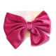 Gomita infantil moño plush liso; x1u