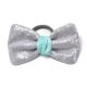 Gomita infantil moño 8cm; x1u