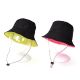 Gorro piluso doble faz con cuerdita Pink! x1u