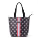 Cartera Shopper Mujer Insignia gris 29.5x23x12 Cm x1u