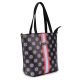 Cartera Shopper Mujer Insignia gris 29.5x23x12 Cm x1u