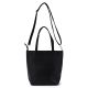 Cartera Shopper Mujer Insignia gris 29.5x23x12 Cm x1u
