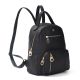 Mochila mujer Skora Classic gold con Bolsillo y cierre frontal 32 x 32 x 11CM x1u