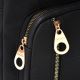 Mochila mujer Skora Classic gold con Bolsillo y cierre frontal 32 x 32 x 11CM x1u