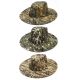 Sombrero camping camuflado con sujetador; x1u
