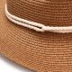 Sombreros capelina dama con cuerda 58cm x1u