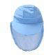 Gorro infantil con filtro UV liso x1u / Surtido mínimo: 12x Celeste