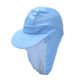 Gorro infantil con filtro UV liso x1u / Surtido mínimo: 12x Celeste