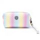 Portacosmetico rectangular  Candy matelase zig-zag 18.5*10*8cm x1u