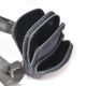 Bandolera porta celular Sandwash con tira estampada y cierre con cordon a tono 17x9.5cm x1u