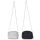 Cartera de fiesta con strass y cadena larga 16x22x10cm x1u