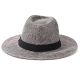 Sombrero cowboy con cinta 58cm x1u