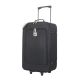 Set valijas CHECK IN SOFT BLACK- Tamaños 18" 21" 24" 2 ruedas