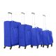 Set valijas WANDERLUST URBAN SOFT BLUE Tamaños 18"20"24"28" 4 ruedas simples y manija extensible