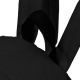 "Mochila lisa Klub Mode con dos cierres 42x15x30cm - 17"" x1u "