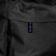 "Mochila lisa Klub Mode negro con dos cierres bolsillo y portabotella 30x22x10 12"" x1u "