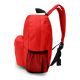 "Mochila lisa Klub Mode con dos cierres bolsillo y portabotella 30x22x10 12"" x1u "