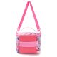 Lunchera Smile Y2K estampa con goma PVC 22x18x16 x1u