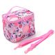 Lunchera Smile Y2K estampa con goma PVC 22x18x16 x1u