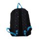 "Mochila Let´s Play Gamer estampada con hebillas 32x45x15cm 18"" x1u "