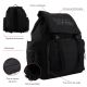 Mochila Smile Y2K tapa con hebillas y detalle en PVC, bolsillos matelase y llavero 32x45x15cm 18 Pu