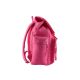 Mochila Smile Y2K tapa con hebillas y detalle en PVC, bolsillos matelase y llavero 32x45x15cm 18 Pu