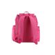 Mochila Smile Y2K tapa con hebillas y detalle en PVC, bolsillos matelase y llavero 32x45x15cm 18 Pu