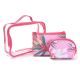Set portacosmetico Clasic 3 piezas 23x16x18cm x1u