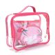 Set portacosmetico Clasic 3 piezas 23x16x18cm x1u