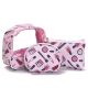 Set portacosmeticos Clasic 3 piezas 18x19x8cm x1u