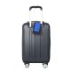 Valija Urban Mode Hard Negro detalle Azul 20 " x1u