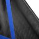 Valija Urban Mode Hard Negro detalle Azul 20 " x1u