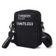 Morral chico con llavero negro 13,5x18x6cm x1u