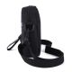 Morral chico con llavero negro 13,5x18x6cm x1u