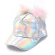 Gorro cap infantil con pompom; x1u