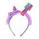 Vincha infantil moño con tul x1u