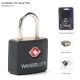 Candado con llave TSA 25x38x14 mm - x1u
