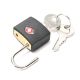 Candado con llave TSA 25x38x14 mm - x1u