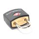 Candado con llave TSA 25x38x14 mm - x1u