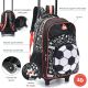 Mochila carro Lets Play Sports red pelota termoformada 32x45x15cm 18 - x1u