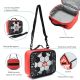 Lunchera Lets Play Sports red pvc estampada 24x20x10cm - x1u