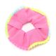Scuncie tela con pompones; x1u