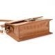 Bandolera Pink Tiny rigida con tapa croco trapecio 20x14x8cm - x1u