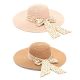 Sombreros capelina dama con lazo de moño - x1u