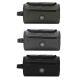 Neceser Urban Mode gancho para colgar 26x16x14cm tela engomada - x1u
