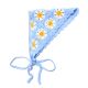 Bandana triangulo tejido tipo artesanal 52x23 cm - x1u