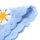 Bandana triangulo tejido tipo artesanal 52x23 cm - x1u