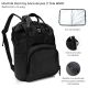 Mochila maternal boca de pez con cambiador 14pulg 35x24x14cm - x1u
