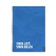 Cuaderno universitario tapa dura Music 120 hojas 80 grs - x1u